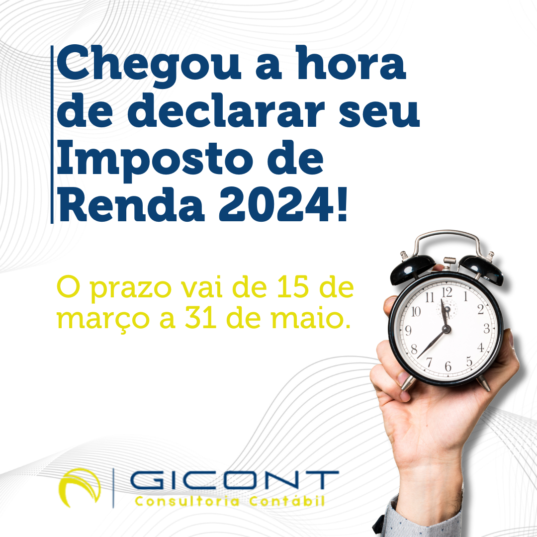 DECLARAÇÃO DE IMPOSTO DE RENDA - 2024